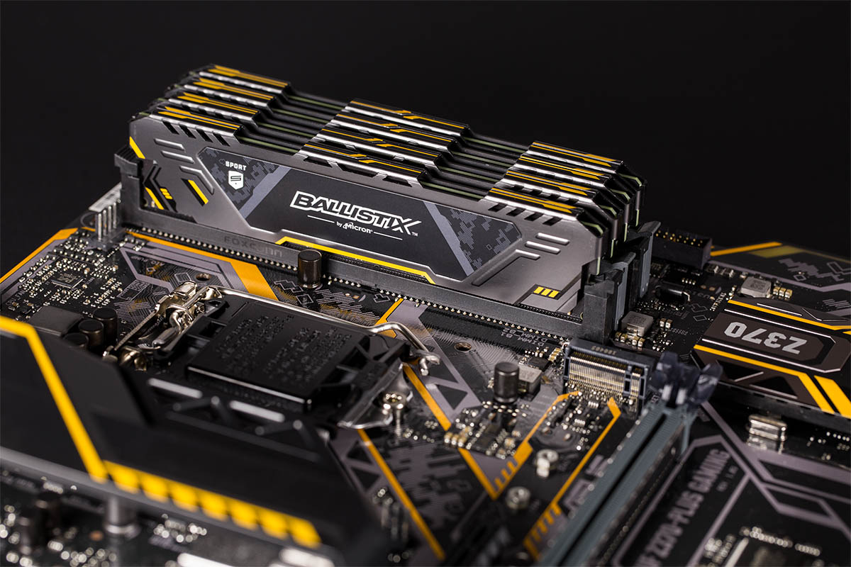Ballistix Sport AT RAM memory