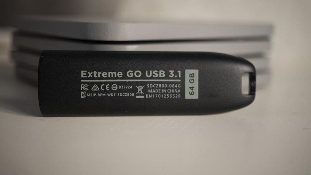 sandisk extreme go memory stick