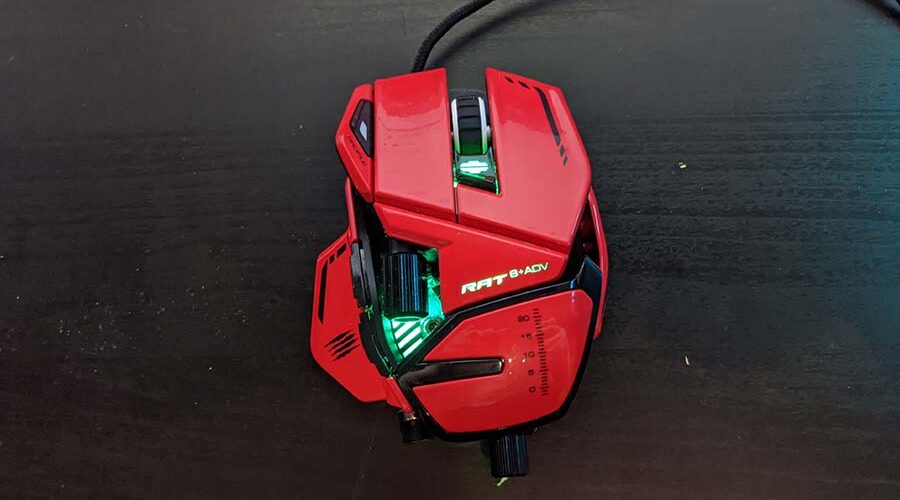 mad catz rat 8 gaming mouse
